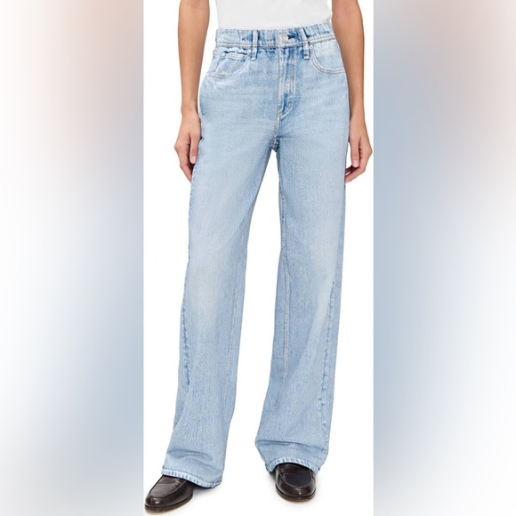 Rag & Bone Miramar Terry Wide Leg pull on Jeans size small - Picture 4 of 9